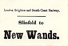 Slinfold to New Wandsworth