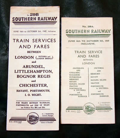 timetables