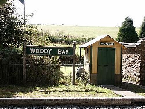 Name board and hut