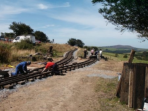Track laying