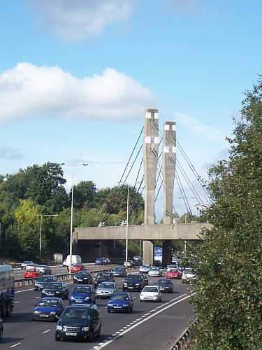 Chertsey Lyne bridge