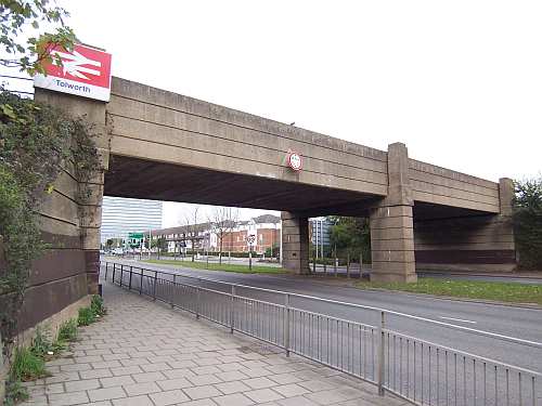 Kingston Road bridge, Tolworth