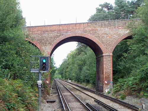 Warren Lane bridge, Oxshott